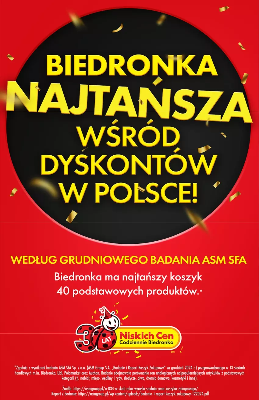 Gazetka promocyjna Biedronka - Od Poniedziałku - ważna 10.02 do 15.02.2025 - strona 79 - produkty: Fa, Kosz, Mięso, Piwo, Por