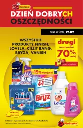 Gazetka promocyjna Biedronka - Od Poniedziałku - Gazetka - ważna od 15.02 do 15.02.2025 - strona 17 - produkty: Finish, Lovela, Cillit Bang, Vanish, Bryza