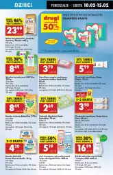 Gazetka promocyjna Biedronka - Od Poniedziałku - Gazetka - ważna od 15.02 do 15.02.2025 - strona 55 - produkty: Płyn do kąpieli, HiPP, Top, Ryż, Pampers, Papier, Majtki, BoboVita, Sinlac, Papier toaletowy, Dada, Maliny, Chusteczki, Szampon, Dzieci, Pieluchomajtki, Nawilżany papier, Hipp Bio