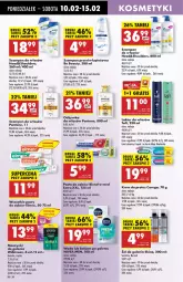 Gazetka promocyjna Biedronka - Od Poniedziałku - Gazetka - ważna od 15.02 do 15.02.2025 - strona 58 - produkty: Balsam po goleniu, Nivea Men, Gra, Corega, Pantene, Pasta do zębów, Taft, Szampon, Be Be, Odżywka, Elmex, Woda, Blend-a-Med, Nivea