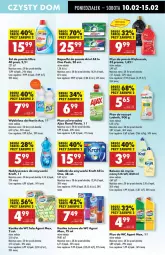 Gazetka promocyjna Biedronka - Od Poniedziałku - Gazetka - ważna od 15.02 do 15.02.2025 - strona 61 - produkty: Płyn do prania, Ludwik, Por, Ajax, Tablet, Kostka do wc, Płyn do wc, Zmywarki, Flora, Ariel, Kapsułki do prania, Tabletki do zmywarki, Fa