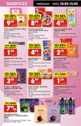 Gazetka promocyjna Biedronka - Od Poniedziałku - Gazetka - ważna od 15.02 do 15.02.2025 - strona 75 - produkty: Piernik, Ciastka, Orzeszki, Bonitki, Wafle, Pierniki w czekoladzie, Sezam, Rogal, Grześki, Galaretka, Rodzynki, Gala, Kakao, Biszkopty, Fa