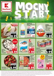 Gazetka promocyjna Kaufland - Gazetka - ważna od 17.04 do 17.04.2024 - strona 1 - produkty: Piec, Konserwa turystyczna, Krakus, Ser, Twaróg, Truskawki, Mlekovita, Pizza, Płyn do płukania, Kinder, Hortex, Mleko