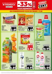 Gazetka promocyjna Kaufland - Gazetka - ważna od 17.04 do 17.04.2024 - strona 22 - produkty: Dawtona, Cheetos, Chrupki, Twix, Snickers, Dove, Płyn do płukania, Mars, Tymbark, Baton, Colgate, Miecz, Nektar, Kukurydza, LG
