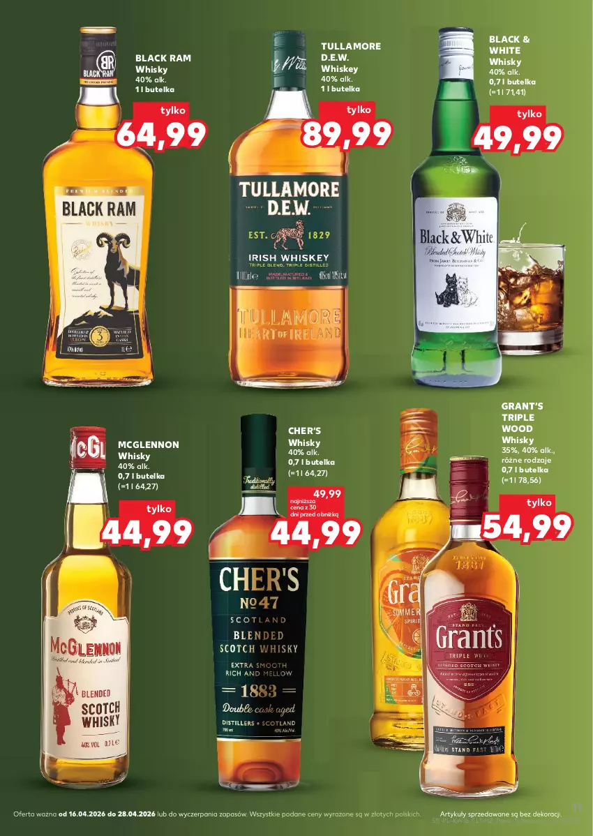 Gazetka promocyjna Kaufland - Barek Kauflandu - ważna 16.04 do 28.04.2026 - strona 11 - produkty: Gra, Lack, Whiskey, Whisky