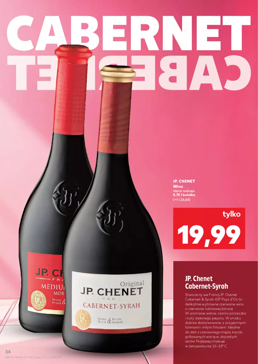 Gazetka promocyjna Kaufland - Barek Kauflandu - ważna 16.04 do 28.04.2026 - strona 34 - produkty: Grill, Nuty, Pieprz, Por, Rubin, Ser, Wino
