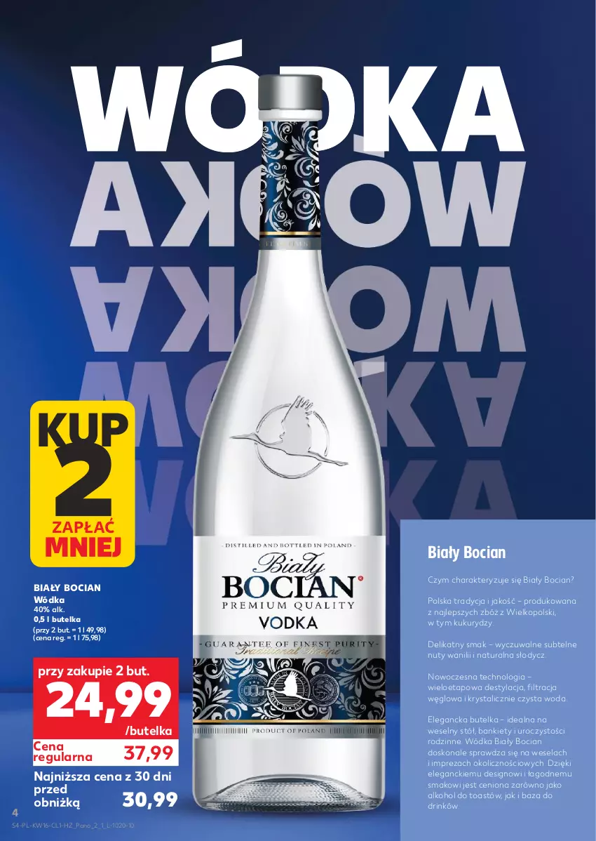 Gazetka promocyjna Kaufland - Barek Kauflandu - ważna 16.04 do 28.04.2026 - strona 4 - produkty: Biały Bocian, Nuty, Stół, Woda, Wódka
