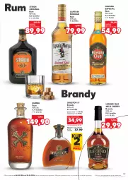 Gazetka promocyjna Kaufland - Barek Kauflandu - Gazetka - ważna od 28.04 do 28.04.2026 - strona 19 - produkty: Rum, Gin, Captain Morgan, Stroh, Brandy