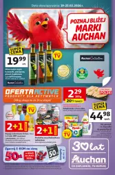 Gazetka promocyjna Auchan - 30 Lat Supermarket - Gazetka - ważna od 25.02 do 25.02.2026 - strona 1 - produkty: Kurczak, Warzywa, Sok, Gin, Gra, Persil, Napoje, Polędwiczki z kurczaka, Oshee, Kapsułki do prania, Gaga, HP, Oliwa