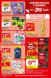 Gazetka promocyjna Auchan - 30 Lat Supermarket - Gazetka - ważna od 25.02 do 25.02.2026 - strona 7 - produkty: Piwo, Ciastka, Somersby, Piątnica, Gillette, Twój Smak, Herbata, Biszkopty, Milka, Nivea, Fa