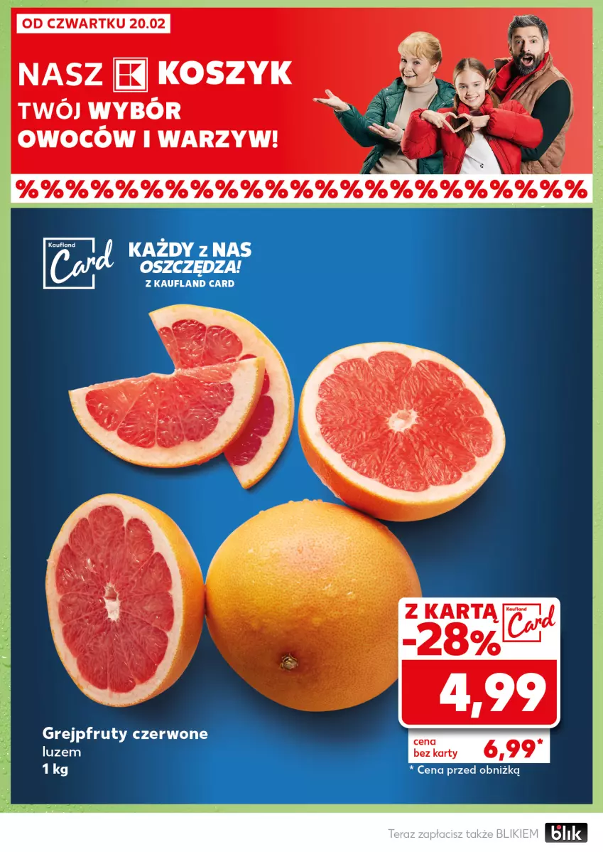 Gazetka promocyjna Kaufland - Mocny Start - ważna 24.02 do 26.02.2025 - strona 12 - produkty: Grejpfrut, Kosz