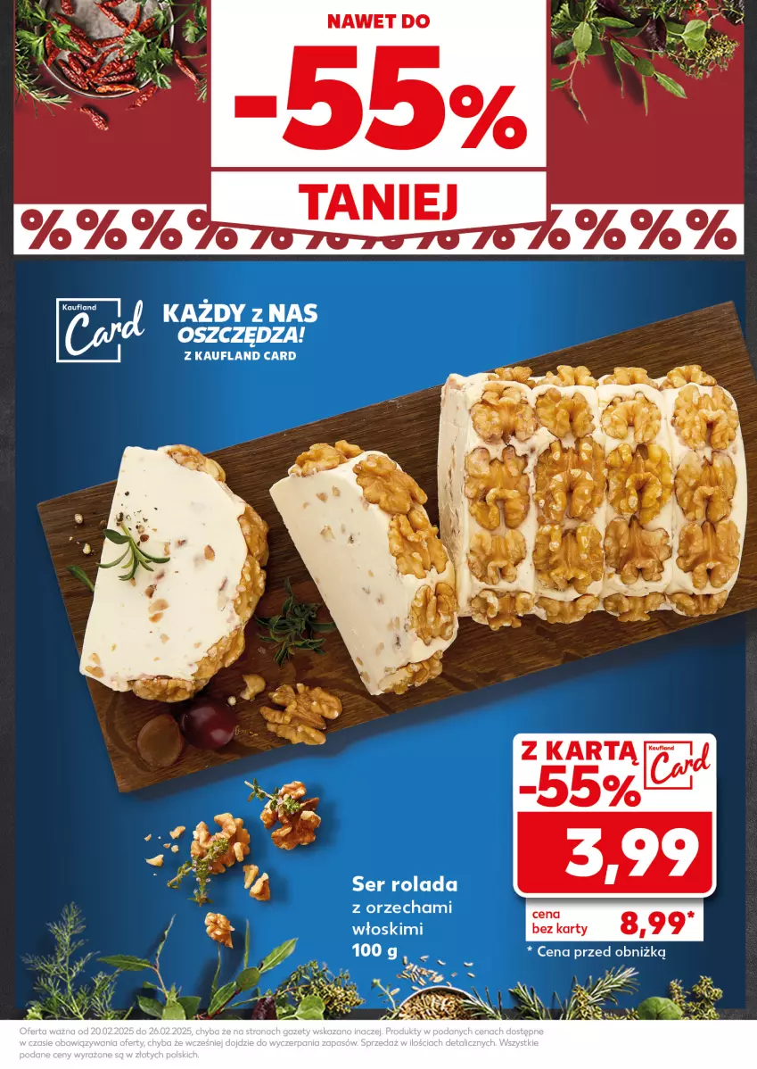 Gazetka promocyjna Kaufland - Mocny Start - ważna 24.02 do 26.02.2025 - strona 21 - produkty: Rolada, Ser