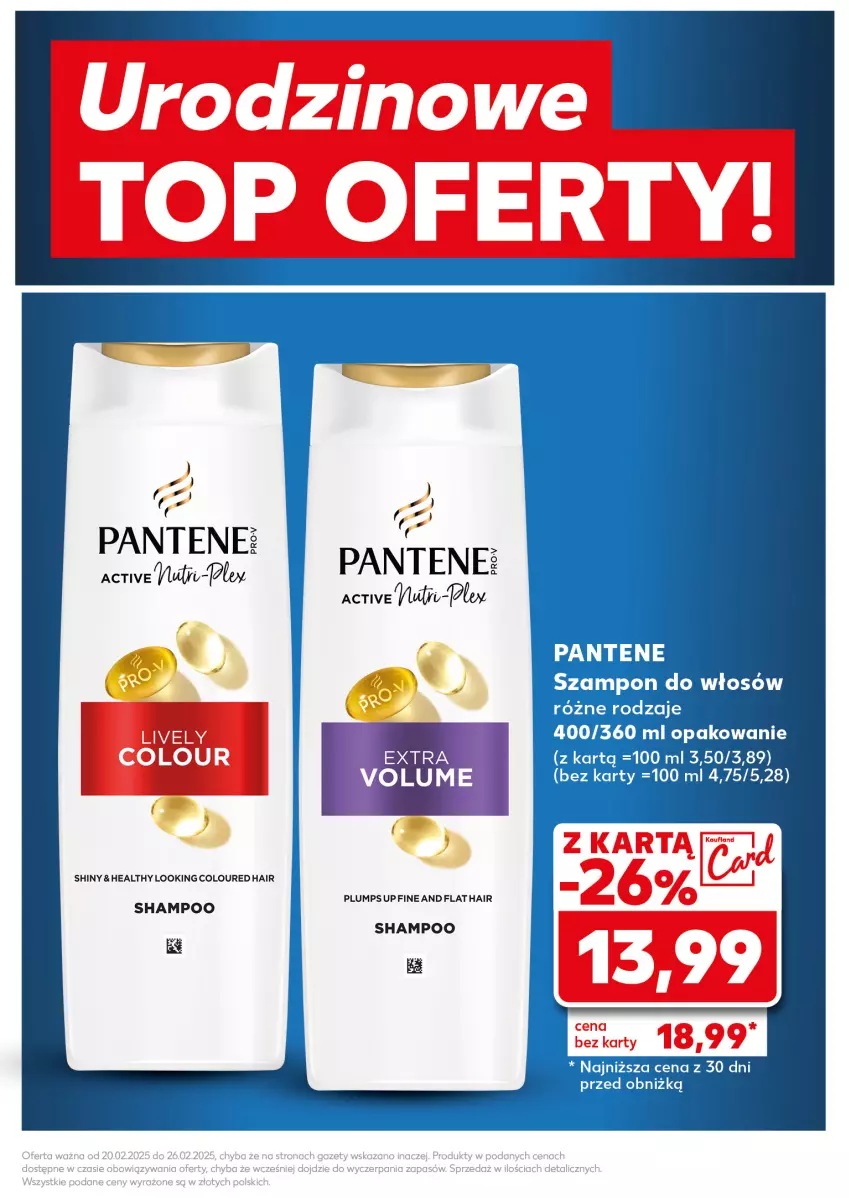 Gazetka promocyjna Kaufland - Mocny Start - ważna 24.02 do 26.02.2025 - strona 9 - produkty: Pantene, Top