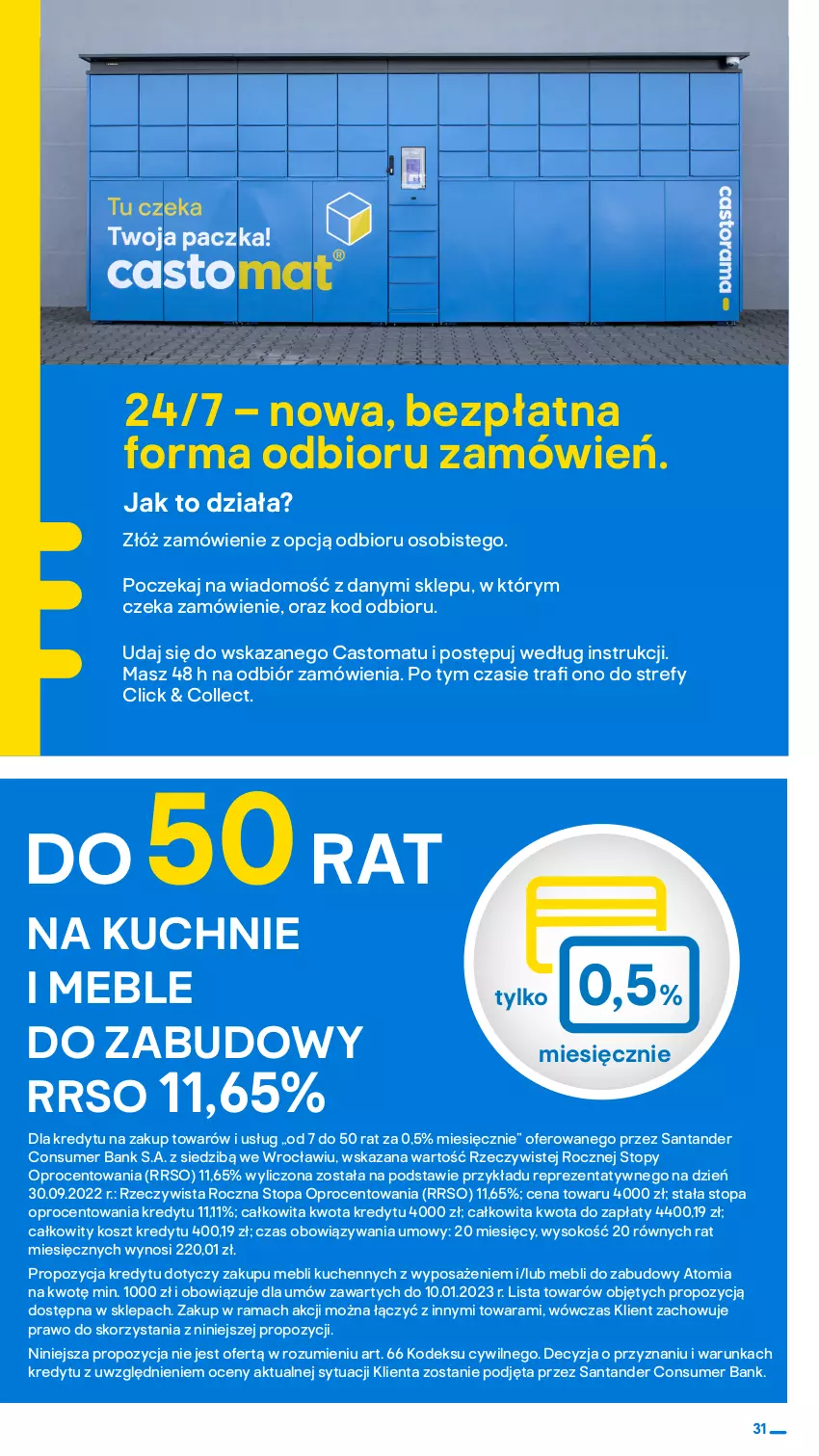 Gazetka promocyjna Castorama - ważna 01.01 do 10.01.2023 - strona 31 - produkty: Drzwi, Kosz, Meble, Panel podłogowy, Rama, Sok, Top