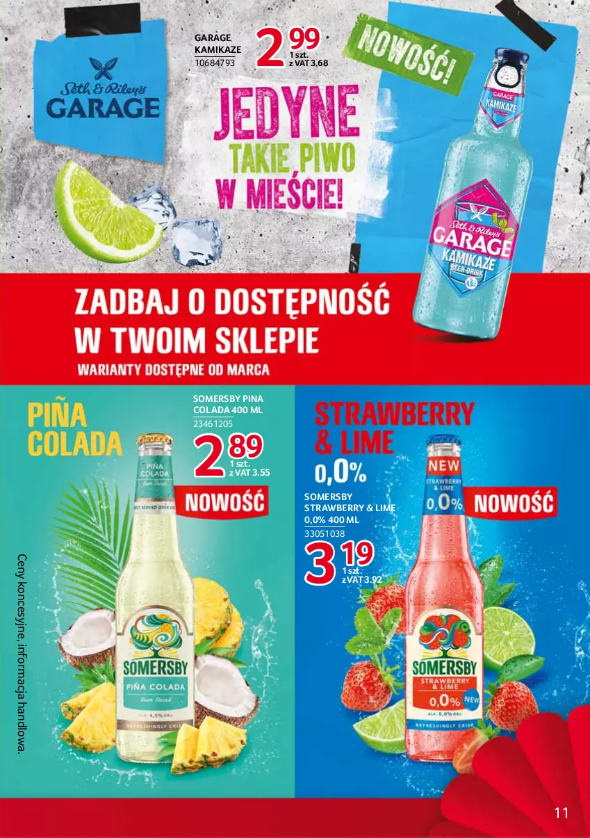 Gazetka promocyjna Selgros - Debiuty w Selgros - ważna 08.03 do 04.08.2021 - strona 11 - produkty: Somersby