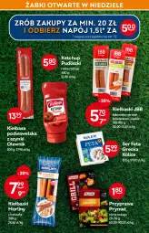 Gazetka promocyjna Żabka - Gazetka - ważna od 17.05 do 17.05.2022 - strona 13 - produkty: Kurczak, Ketchup, Prymat, Ser, Beko, Kiełbasa podwawelska, Wawel, Morliny, Feta, Danio, Pudliszki, Napój, Kiełbasa, Olewnik