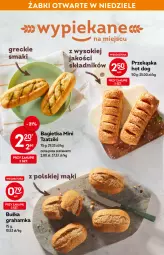 Gazetka promocyjna Żabka - Gazetka - ważna od 17.05 do 17.05.2022 - strona 27 - produkty: Sok, Gra, Hot dog, Bagietka, Bułka grahamka, Bułka