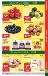 Gazetka promocyjna Stokrotka - Supermarket - Gazetka - ważna od 07.10 do 07.10.2026 - strona 3 - produkty: Kurczak, Warzywa, Gra, Ziemniaki, Optima, Winogrona, Owoce, Wino, Pomidory, Mięso