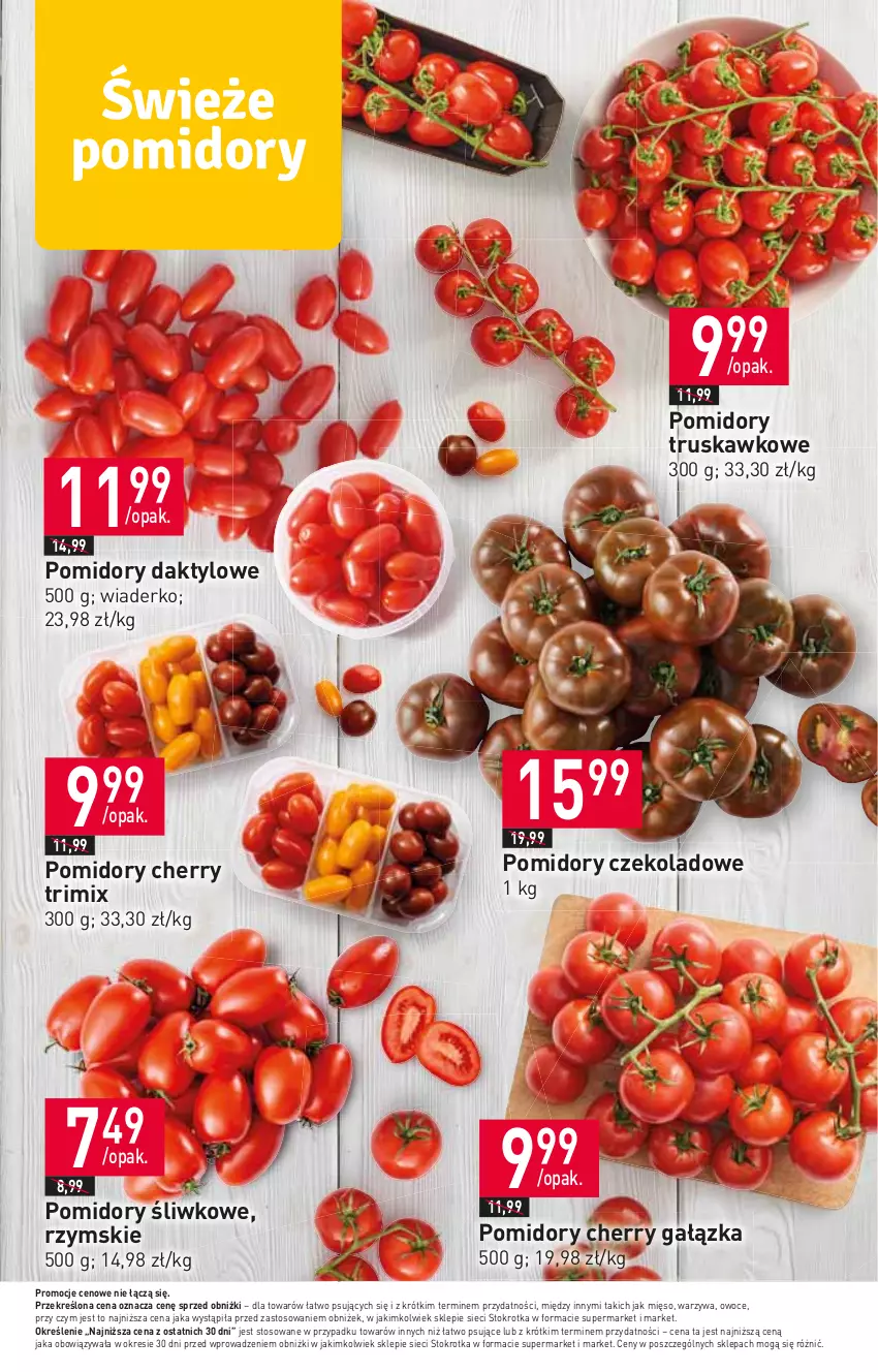 Gazetka promocyjna Stokrotka - Supermarket - ważna 22.02 do 28.02.2024 - strona 7 - produkty: Mięso, Owoce, Pomidory, Warzywa