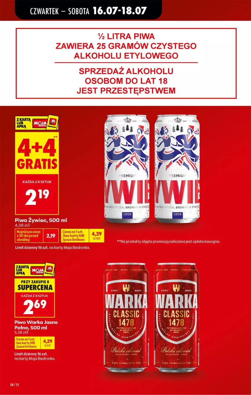 Gazetka promocyjna Biedronka - Od Czwartku - ważna 16.07 do 18.07.2026 - strona 12 - produkty: Fa