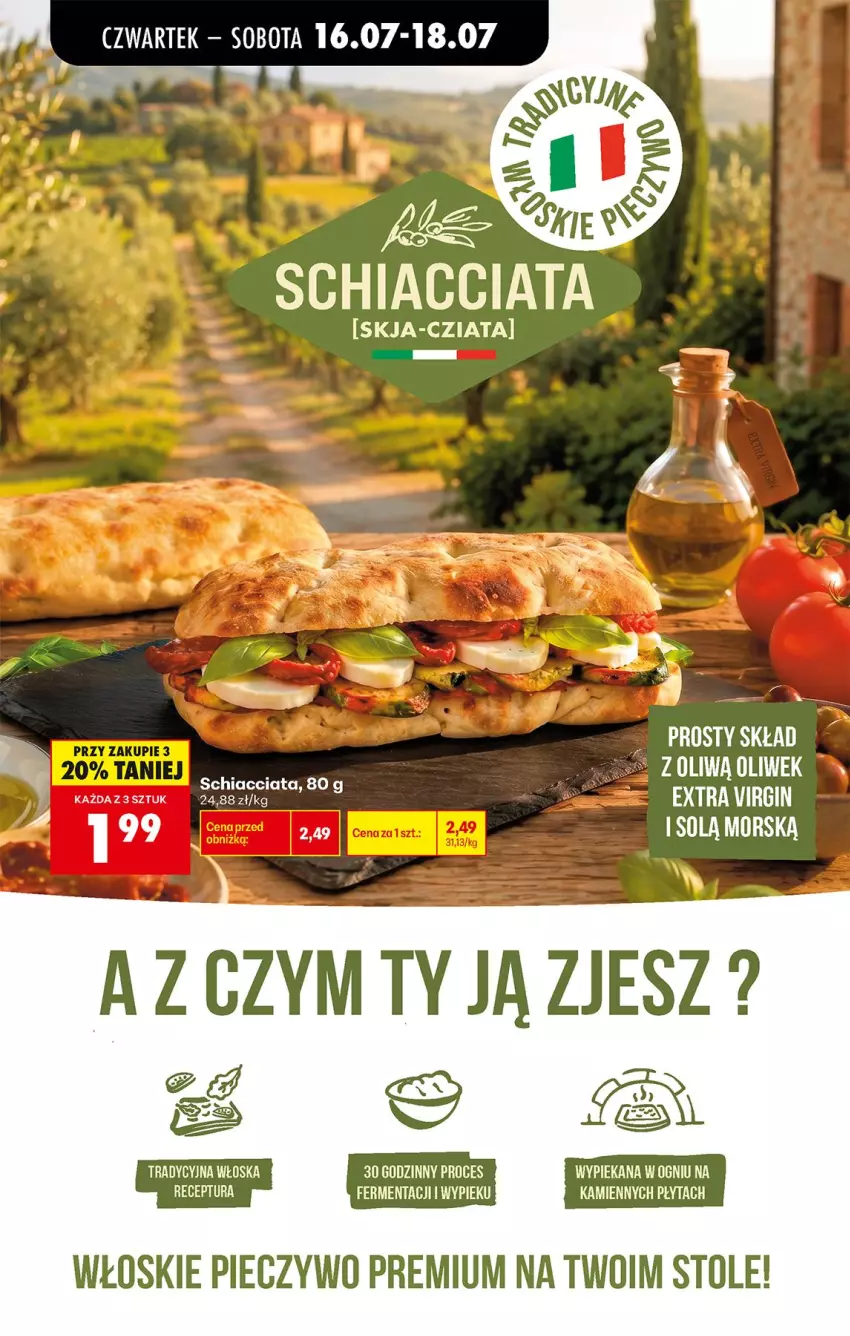 Gazetka promocyjna Biedronka - Od Czwartku - ważna 16.07 do 18.07.2026 - strona 39 - produkty: Chia, Ole!, Piec, Pieczywo, Płyta