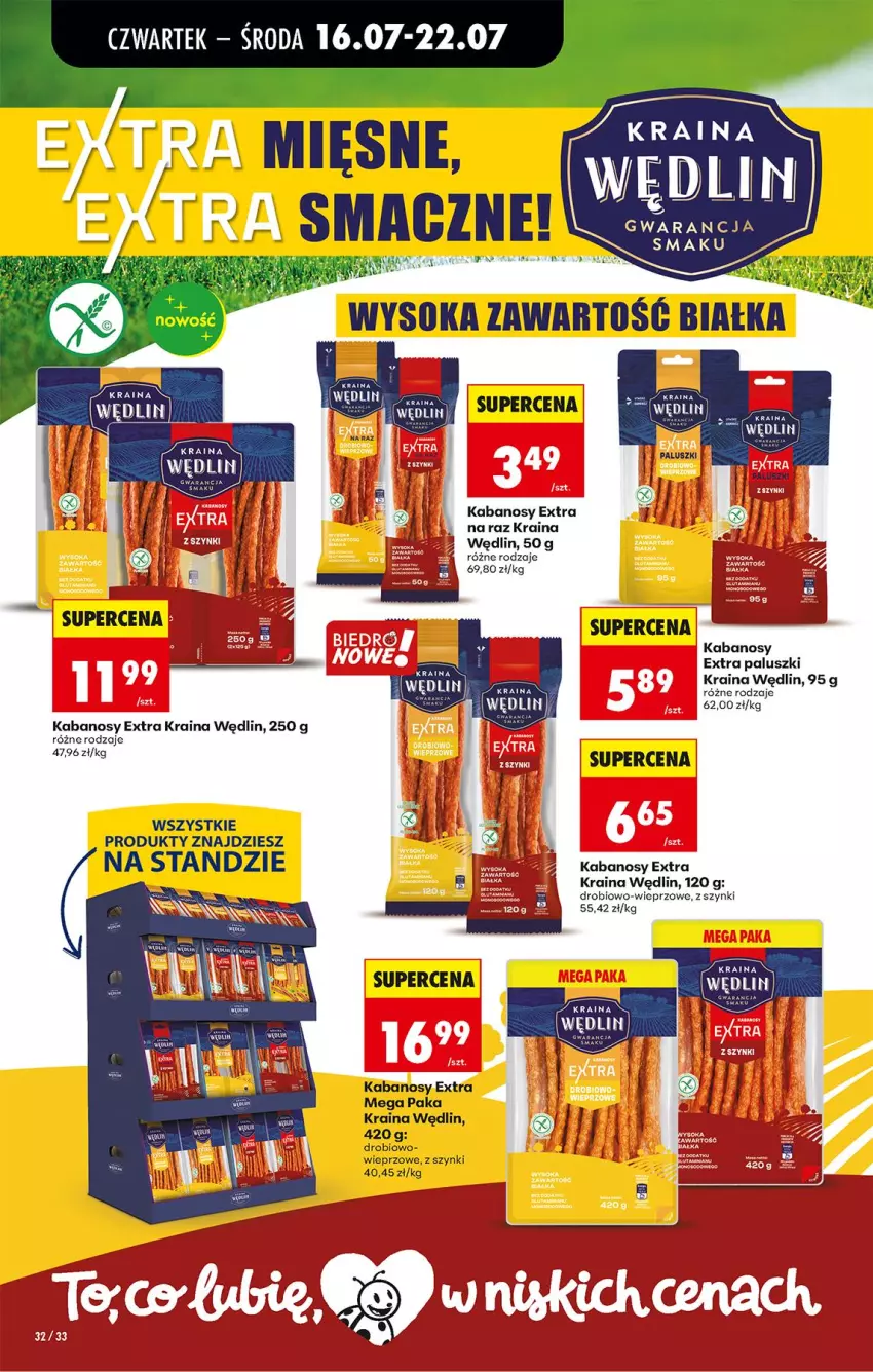Gazetka promocyjna Biedronka - Od Czwartku - ważna 16.07 do 18.07.2026 - strona 46 - produkty: Buty, Kabanos