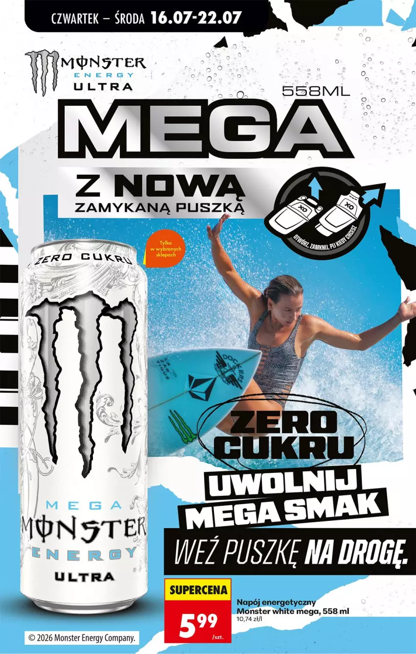 Gazetka promocyjna Biedronka - Od Czwartku - ważna 16.07 do 18.07.2026 - strona 61 - produkty: Napój, Napój energetyczny