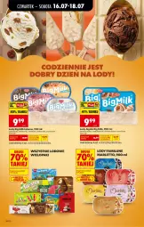 Gazetka promocyjna Biedronka - Od Czwartku - Gazetka - ważna od 18.07 do 18.07.2026 - strona 20 - produkty: Gra, Big Milk, Lody, Czekolada, Algida, LG, Fa