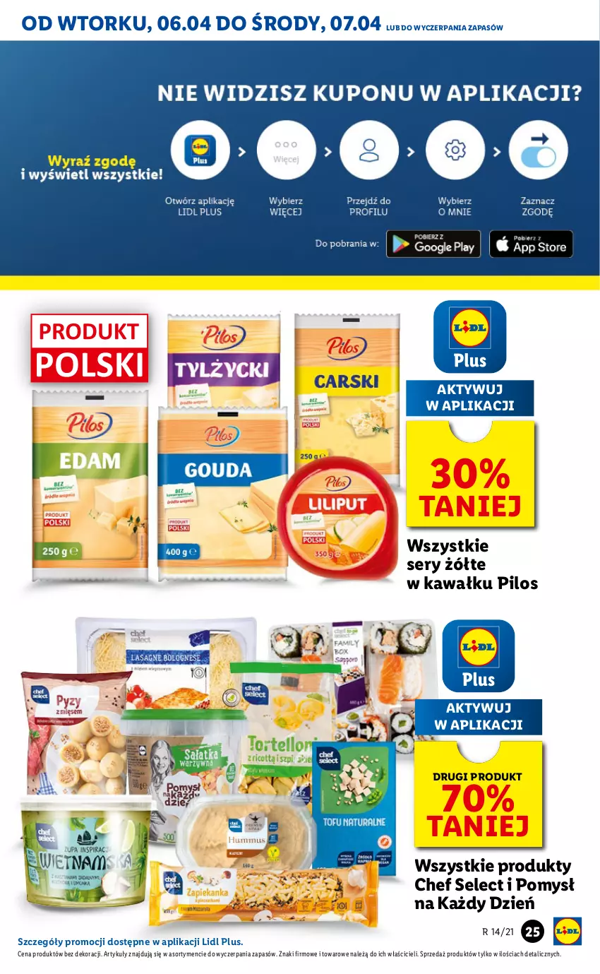 Gazetka promocyjna Lidl - GAZETKA - ważna 06.04 do 07.04.2021 - strona 25 - produkty: Kawa, Pilos, Ser