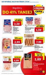 Gazetka promocyjna Lidl - GAZETKA - Gazetka - ważna od 07.04 do 07.04.2021 - strona 13 - produkty: Polędwica, Warzywa, Por, Parówki, Duda, PIKOK, Boczek, Kiełbasa głogowska, Kiełbasa