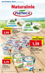 Gazetka promocyjna Lidl - GAZETKA - Gazetka - ważna od 07.04 do 07.04.2021 - strona 15 - produkty: Serek puszysty, Ser, Piątnica, Jogurt, Serek, Dzieci, Twój Smak, Ser twarogowy