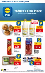 Gazetka promocyjna Lidl - GAZETKA - Gazetka - ważna od 07.04 do 07.04.2021 - strona 24 - produkty: Ciastka, Kajzerka, PIKOK, Pilos, Burger, Kabanos, Folia aluminiowa, Mleko