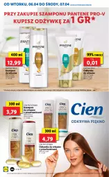 Gazetka promocyjna Lidl - GAZETKA - Gazetka - ważna od 07.04 do 07.04.2021 - strona 44 - produkty: Pantene, Szampon, Odżywka