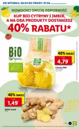 Gazetka promocyjna Lidl - GAZETKA - Gazetka - ważna od 07.04 do 07.04.2021 - strona 7 - produkty: Por, Cytryny, Imbir