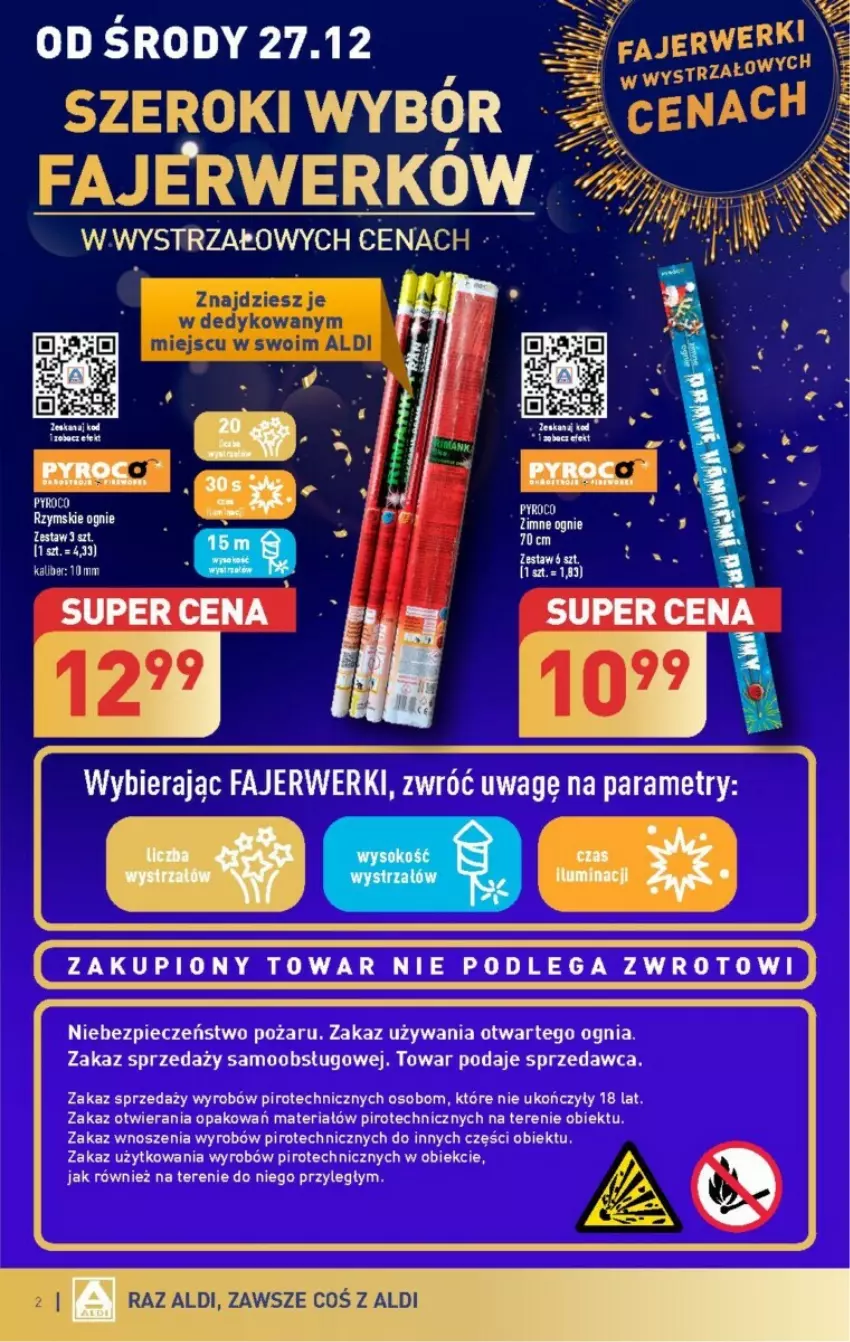 Gazetka promocyjna Aldi - ważna 27.12 do 30.12.2023 - strona 5 - produkty: Fa, Piec