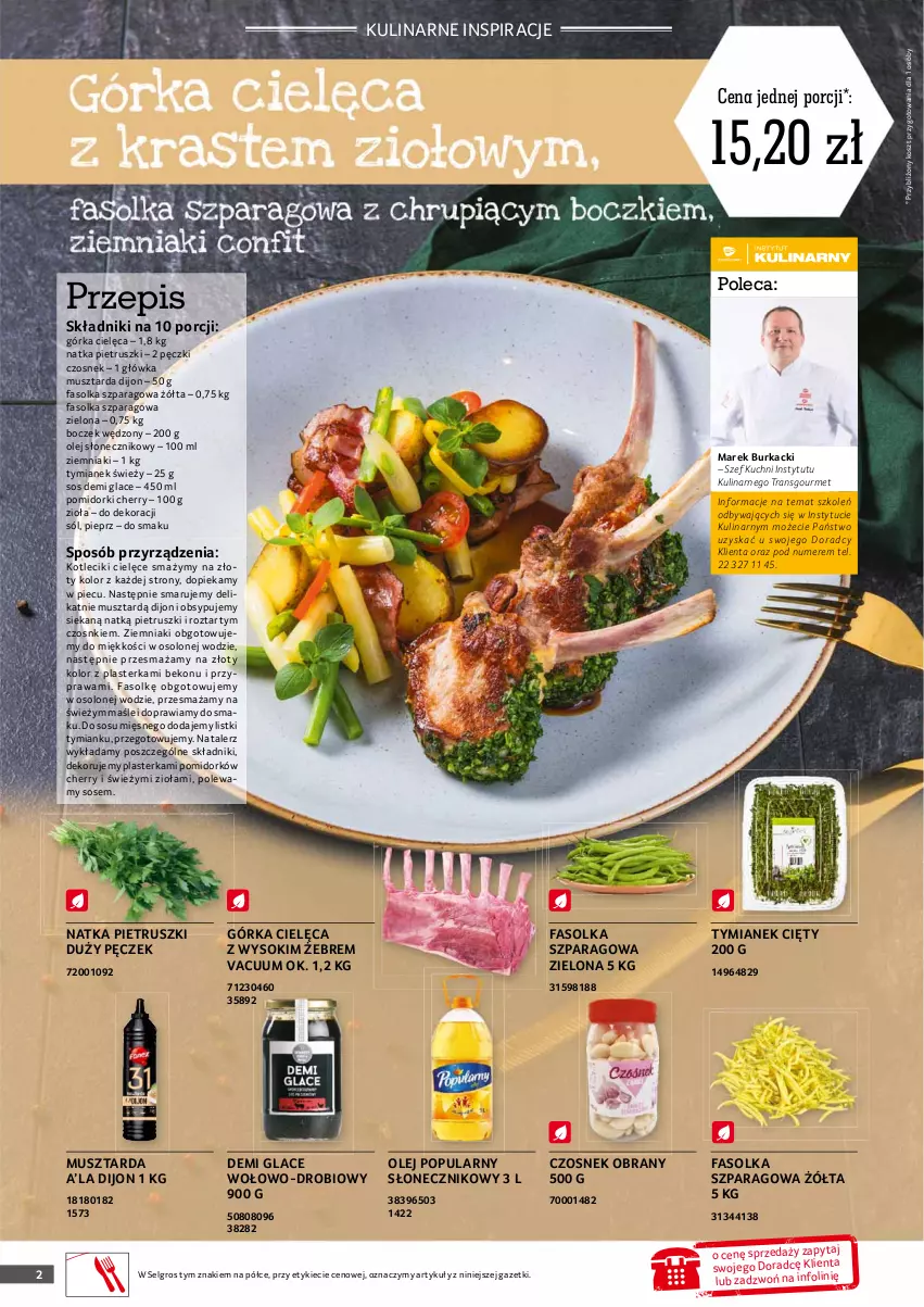 Gazetka promocyjna Selgros - Oferta gastronomiczna - ważna 24.06 do 07.07.2021 - strona 2 - produkty: Beko, Boczek, Czosnek, Fa, Górka cielęca, Kosz, LG, Mus, Musztarda, Natka pietruszki, Olej, Olej słonecznikowy, Piec, Pieprz, Pomidorki, Por, Sok, Sól, Sos, Talerz, Tran, Ziemniaki