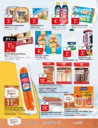 Gazetka promocyjna Bi1 - Wakacyjne pragnienie - Gazetka - ważna od 07.06 do 07.06.2022 - strona 12 - produkty: Mozzarella, Cheddar, Ser, Por, Smakowita, Jogurt, Parówki, Parówki z szynki, Big Milk, Lody, Tarczyński, Margaryna, Algida, Morliny, Boczek, Kiełbasa głogowska, Kaszanka, Baton, Kasza, Kiełbasa, Kefir, Magija, Mleko, LG, Fa
