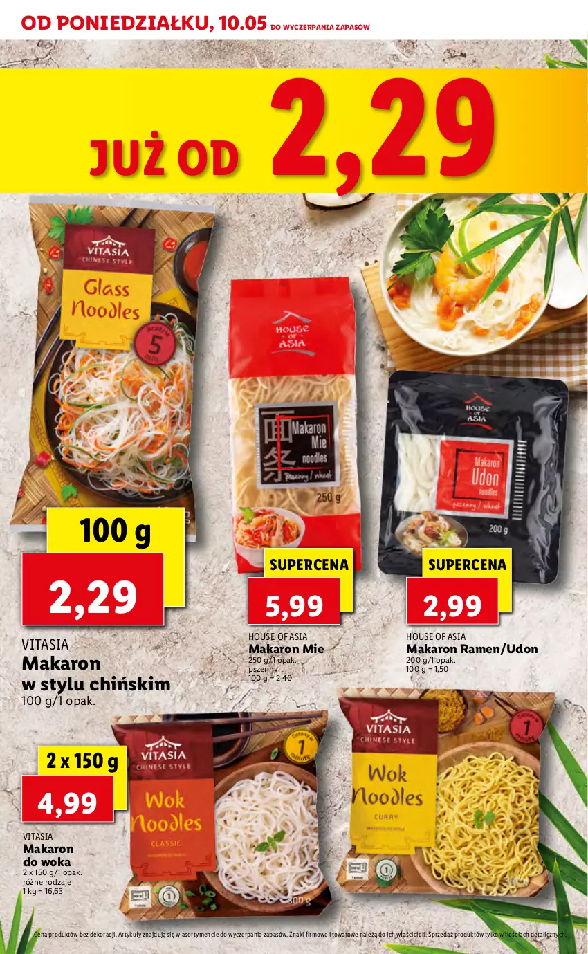 Gazetka promocyjna Lidl - TYDZIEŃ AZJATYCKI - ważna 10.05 do 15.05.2021 - strona 17 - produkty: House of Asia, Makaron