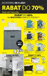 Gazetka promocyjna Jysk - Oferta tygodnia - Gazetka - ważna od 30.11 do 30.11.2021 - strona 12 - produkty: Materac sprężynowy, Sok, Pościel, Poszewka, Materac, Prześcieradło, Tera, Wełna, Komplet pościeli