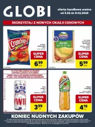 Gazetka promocyjna Carrefour - Gazetka Globi - Gazetka - ważna od 09.02 do 09.02.2026 - strona 1 - produkty: Piwa, Piec, Ser, Gra, BIC, Chipsy, Edam, Hochland, Crunchips, Fa