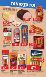 Gazetka promocyjna E Leclerc - Gazetka - ważna od 08.07 do 08.07.2024 - strona 11 - produkty: Kurczak, Sok, Sokołów, Parówki, Szynka, Morliny, Boczek, Frankfurterki, Kabanos, Kiełbasa, Olewnik