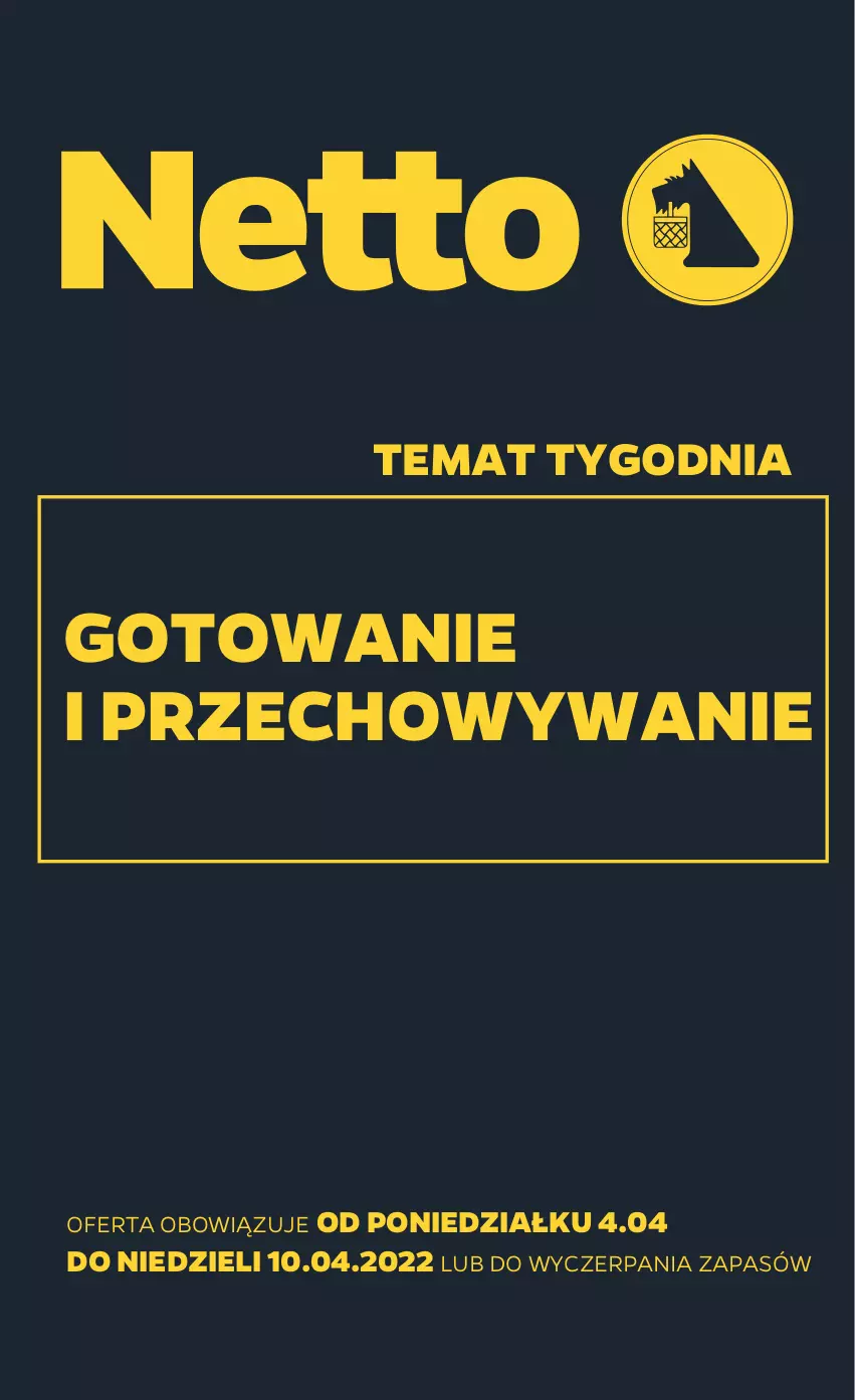 Gazetka promocyjna Netto - Gazetka non food - ważna 04.04 do 10.04.2022 - strona 1