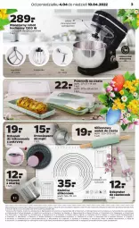 Gazetka promocyjna Netto - Gazetka non food - Gazetka - ważna od 10.04 do 10.04.2022 - strona 3 - produkty: Piec, Kujawski, Dzbanek, Stolnica, Wałek do ciasta, Trzepaczka, Dekorator, Pojemnik, Wałek, Robot, Stock, Pojemnik na ciasto, Miska, Fa
