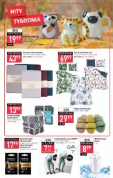 Gazetka promocyjna Stokrotka - Katalog Jesienne Inspiracje - Gazetka - ważna od 26.10 do 26.10.2022 - strona 15 - produkty: Duracell, Top, Kapcie, Pościel, Rajstopy, Laur, Ręcznik, Narzuta, Wkład filtrujący, Gatta, Kubek, Fa
