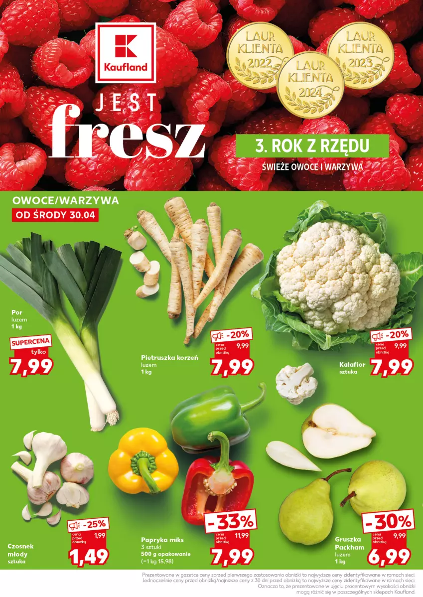 Gazetka promocyjna Kaufland - Mocny Start - ważna 05.05 do 07.05.2025 - strona 10 - produkty: Czosnek, Owoce, Papryka, Pietruszka