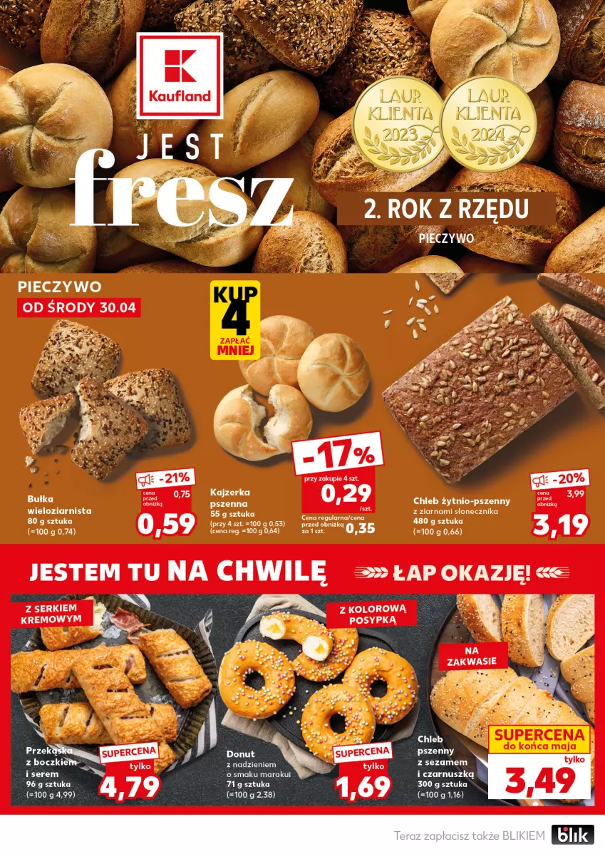 Gazetka promocyjna Kaufland - Mocny Start - ważna 05.05 do 07.05.2025 - strona 18 - produkty: Chleb, Piec, Pieczywo, Ser, Sezam