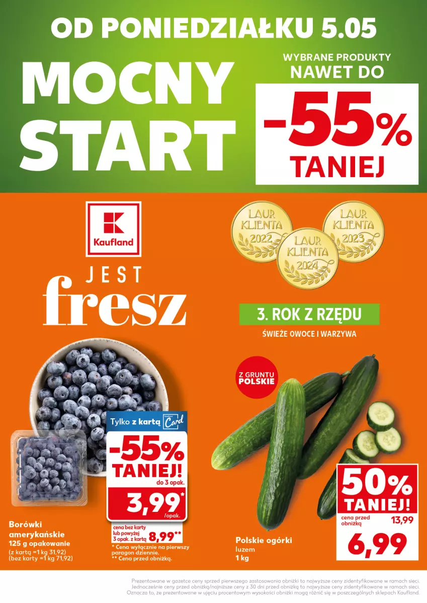 Gazetka promocyjna Kaufland - Mocny Start - ważna 05.05 do 07.05.2025 - strona 2 - produkty: Grunt, Owoce, Warzywa