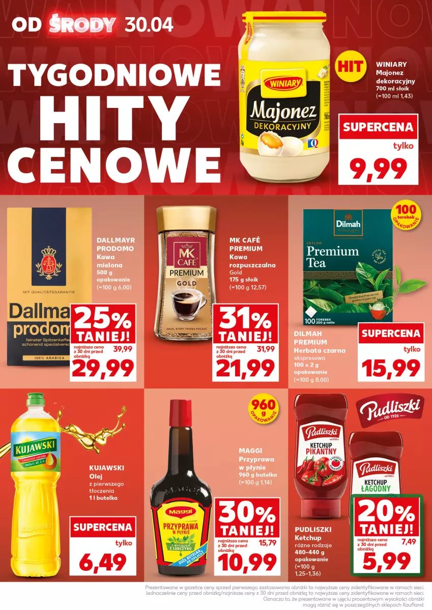 Gazetka promocyjna Kaufland - Mocny Start - ważna 05.05 do 07.05.2025 - strona 6 - produkty: Ketchup, Kujawski, LG, Maggi, Majonez, Olej, Przyprawa w płynie, Pudliszki, Winiary