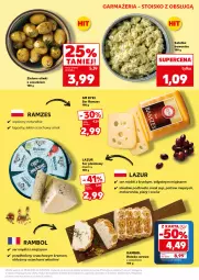Gazetka promocyjna Kaufland - Mocny Start - Gazetka - ważna od 07.05 do 07.05.2025 - strona 17 - produkty: Sałatka, Makaron, Sos, Ser, Oliwki, Sałat, Rolada, Ser pleśniowy, Lazur, LG