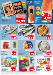 Gazetka promocyjna Kaufland - Mocny Start - Gazetka - ważna od 07.05 do 07.05.2025 - strona 23 - produkty: Sos, Pstrąg tęczowy, Zupa, Paluszki rybne, McCain, Pstrąg, Frytki, Brzuszki z łososia, Hortex, Fa